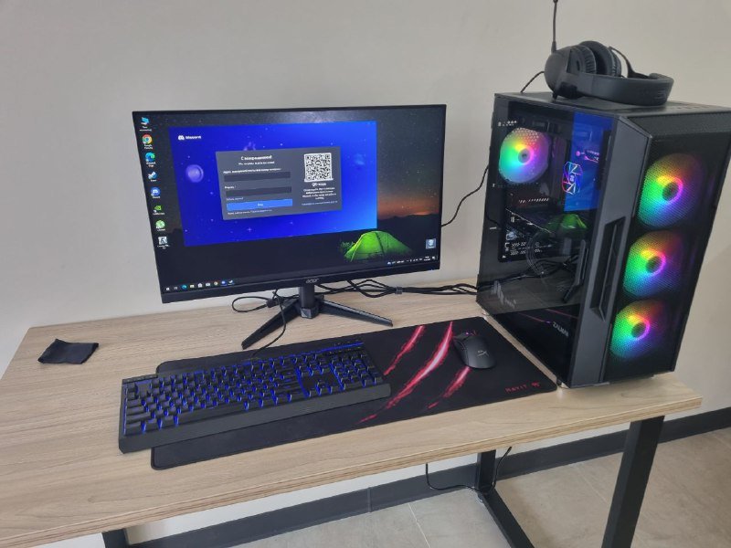 Компьютер с Intel i5 12600KF, RTX 5060, 16GB RAM, 500GB SSD