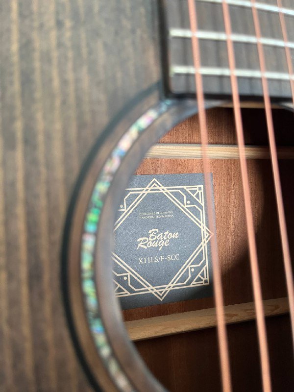 усилитель Roland Cube 30X, акустическая гитара Baton Rouge X11LS/F-SCC 9