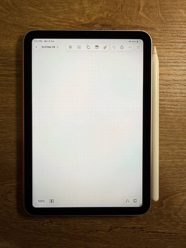 iPad mini 6 Wi-Fi 64 GB, чехол, Apple Pencil 2 5