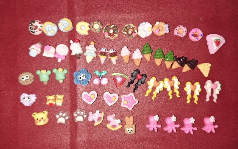 Набор миниатюрных фигурок для рукоделия, 54 шт 2