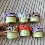 Свечи и керамические миски 1