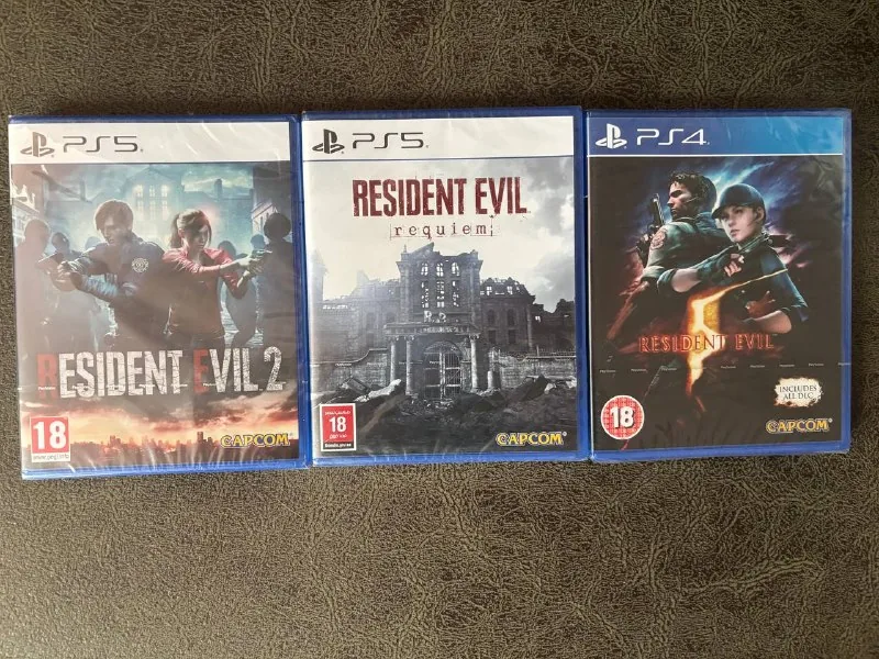 Resident Evil 2, Resident Evil 5, Resident Evil Requiem