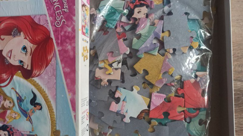 Пазл 10 деталей Принцессы Диснея