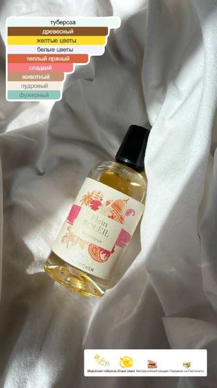 Voile d'Ocre и Plein Soleil духи Yves Rocher 2