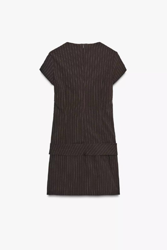 Платье мини Zara XS с микрошортами 2
