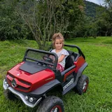 Детский электромобиль Mercedes-Benz Unimog 5