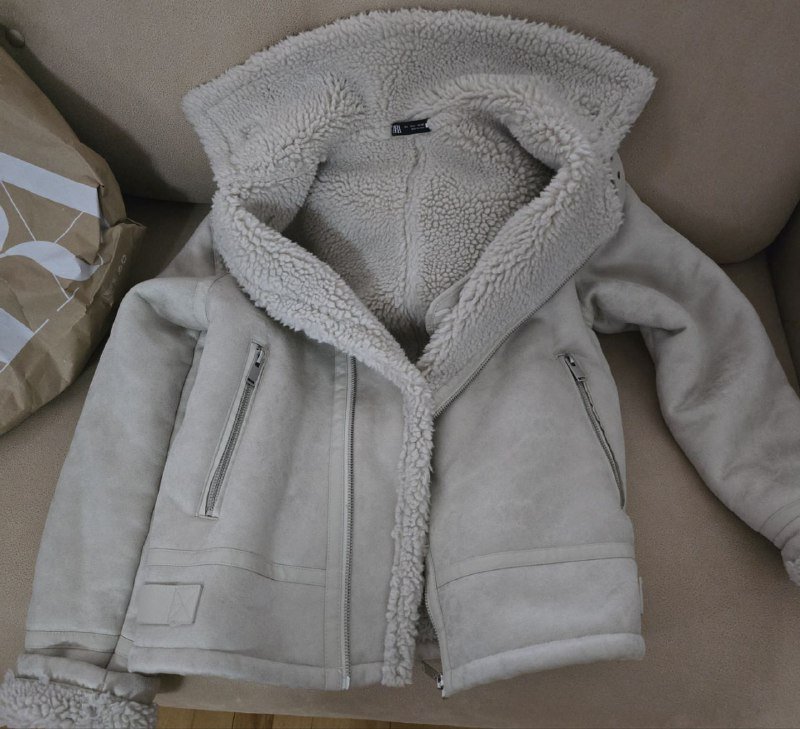 Дубленка ZARA новая 3