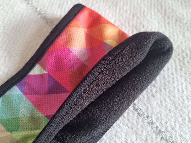 Теплая шапка-ушанка, бордовая повязка, разноцветная повязка 4