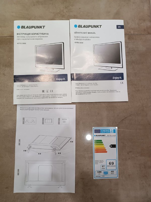 Смарт ТВ Blaupunkt 40FBC5000 40 дюймов 6