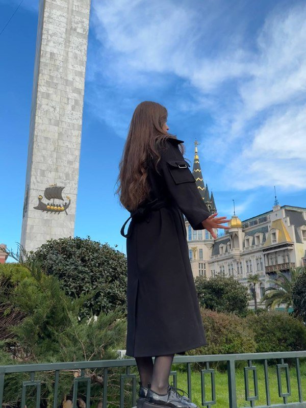 Пальто женское шерстяное размер S-M