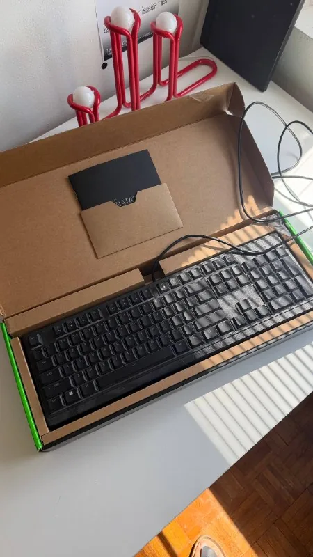 Геймерская клавиатура RAZER Ornata V3 X, мышь LOGITECH G502 HERO 1