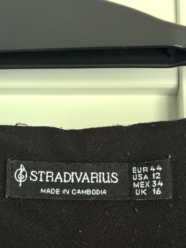Чёрные брюки Stradivarius, размер 44/XL 3