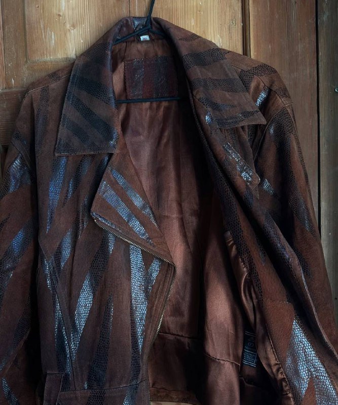 Куртка косуха натуральная кожа размер L 2