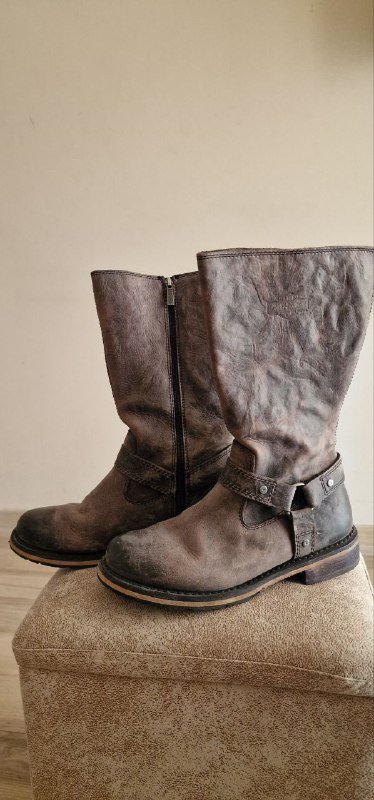 Женские кожаные мотосапоги Harley-Davidson