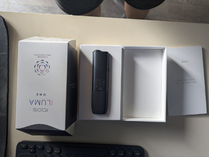 Бонг ручной работы, жижа для вейпа без никотина, IQOS iluma one б.у. 4