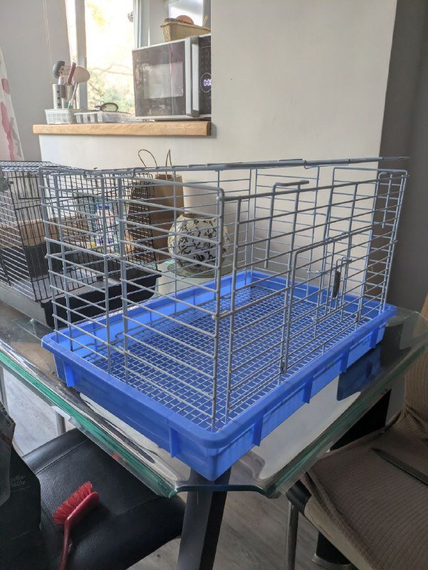 Клетка для грызуна, мисочки, средства от паразитов, сено, гранулы для морской свинки