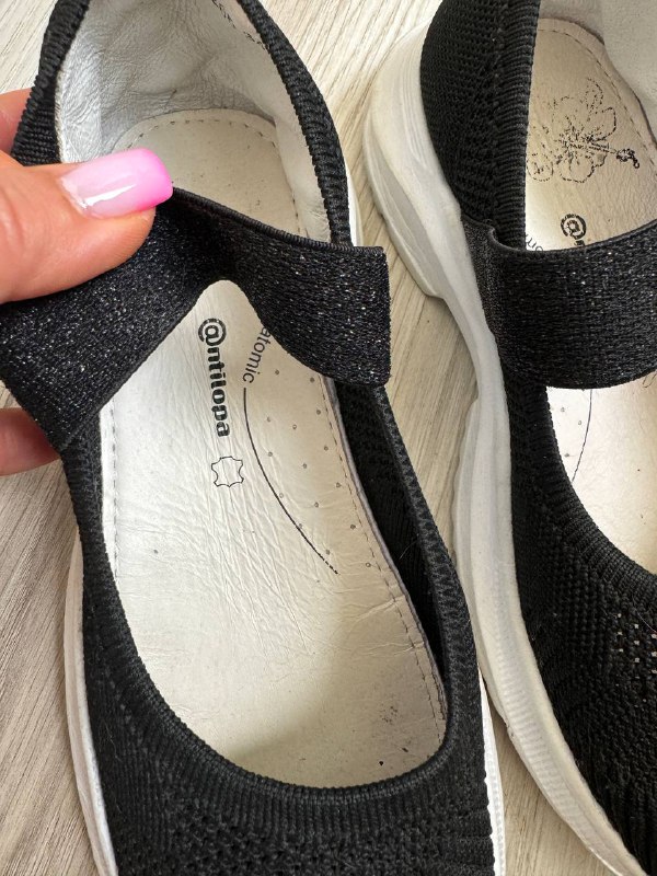 Женские туфли с кожаной стелькой размер 34 3