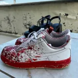 Кроссовки Nike Air, босоножки черные 2