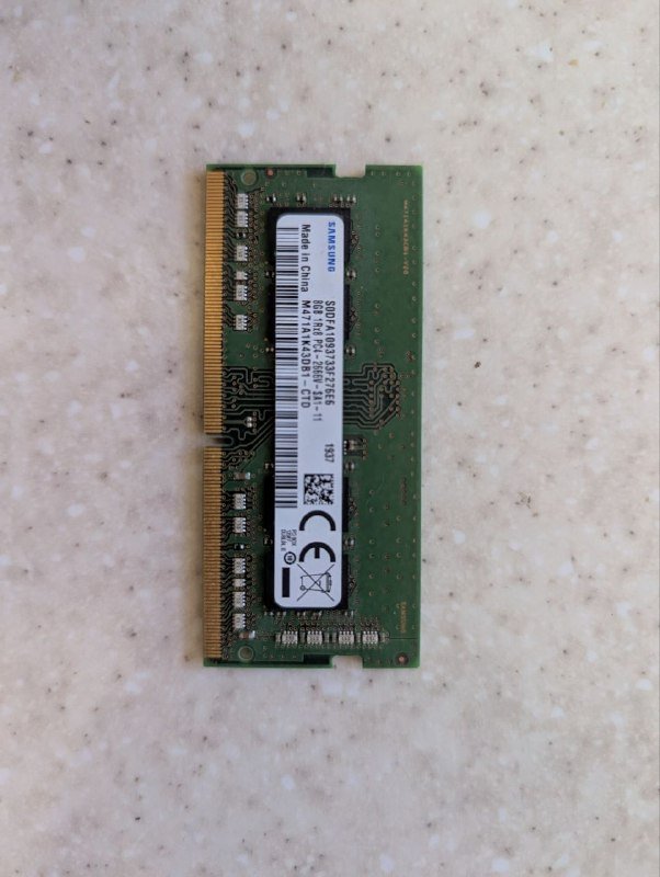 Память для ноутбука 8GB sodimm 2666MHz