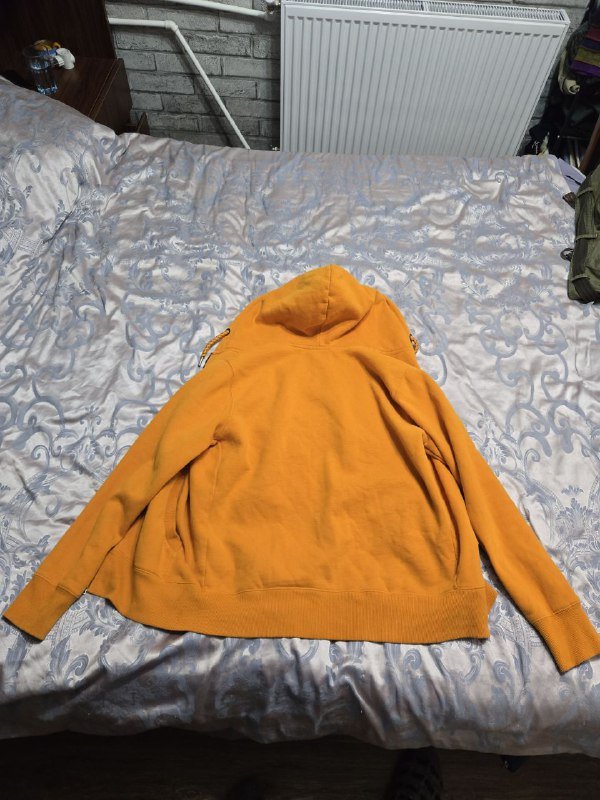 Толстовка SuperDry оранжевая XL (похоже L) 2