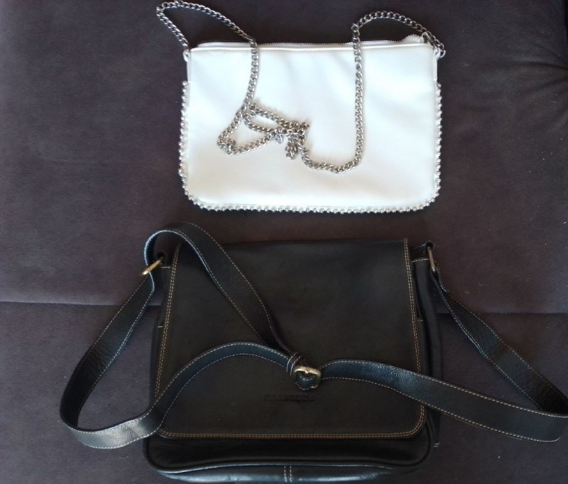 Женская и мужская одежда, утюг, сумки, наушники 2