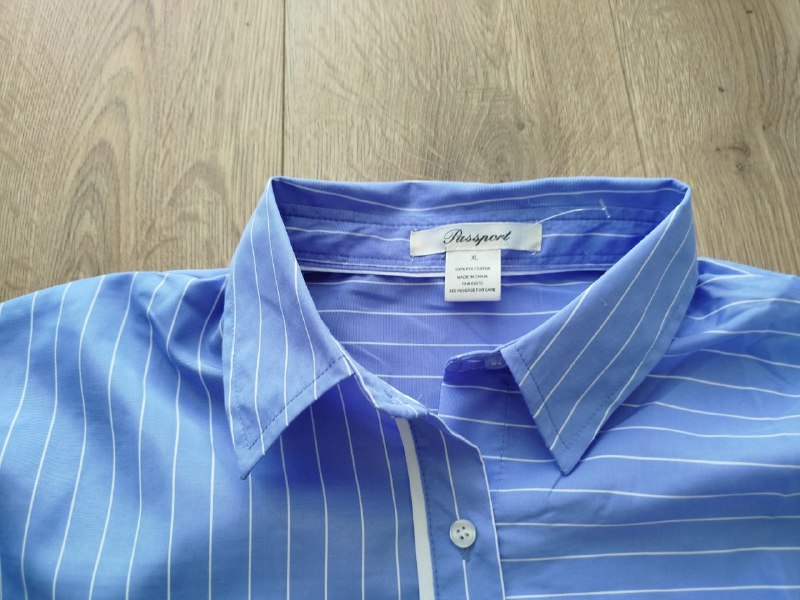 Черная рубашка Uniqlo S, новая укороченная рубашка XL оверсайз 3