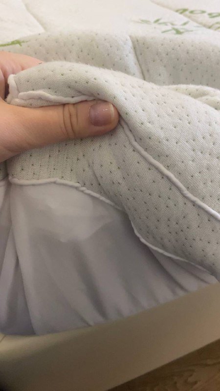 Наматрасник из бамбукового волокна 198х203 2