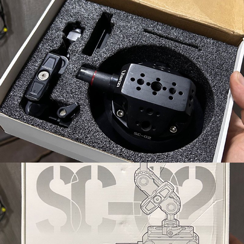 Металлическая клетка Ulanzi, Hollyland Lark M2, Стабилизатор DJI Ronin-SC, крепление Ulanzi SC-02 5