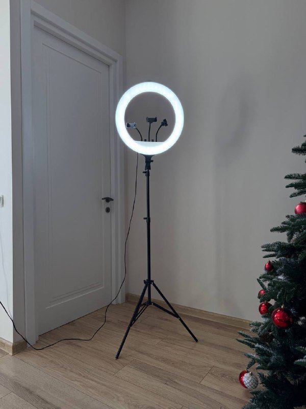 Кольцевая RGB лампа диаметр 43см без штатива