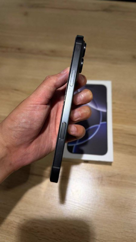 iPhone 16 pro max black titanium 256GB 5