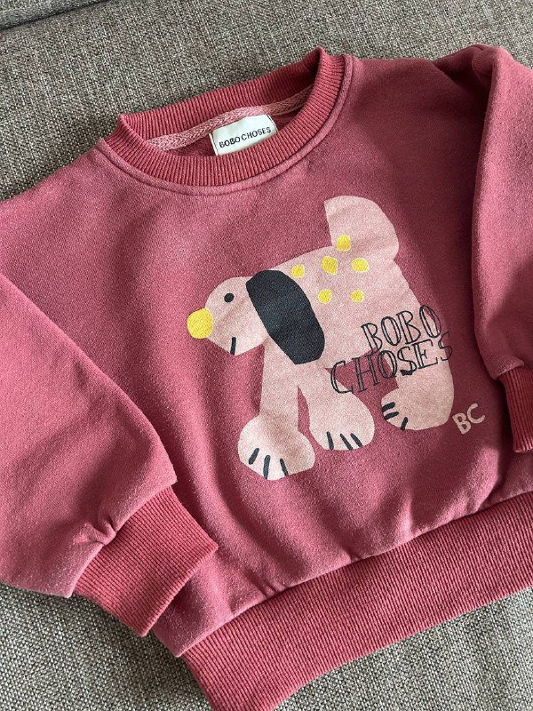 Толстовка Bobo Choses, Флиска H&M, Платье H&M, Джинсовка Zara, Леггинсы Sela, Трусики и носочки Zara