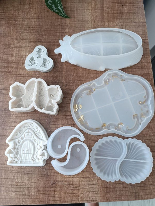 Молды для гипса, свечей, смолы и шоколада, гипсовые изделия 2