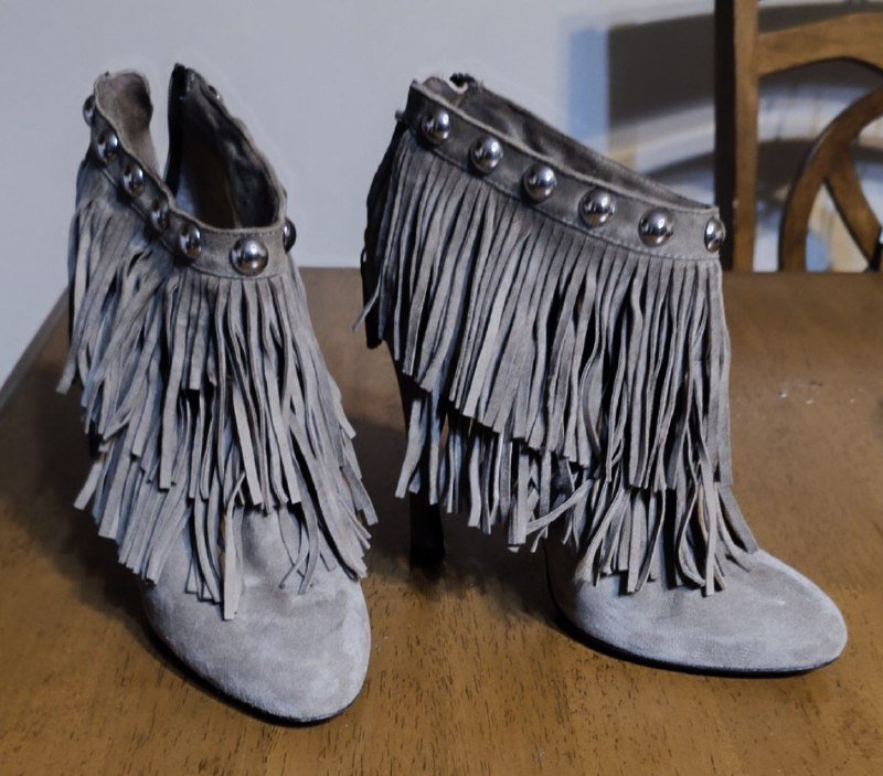 Ботильоны замшевые Gianmarco lorenzi 40 размер