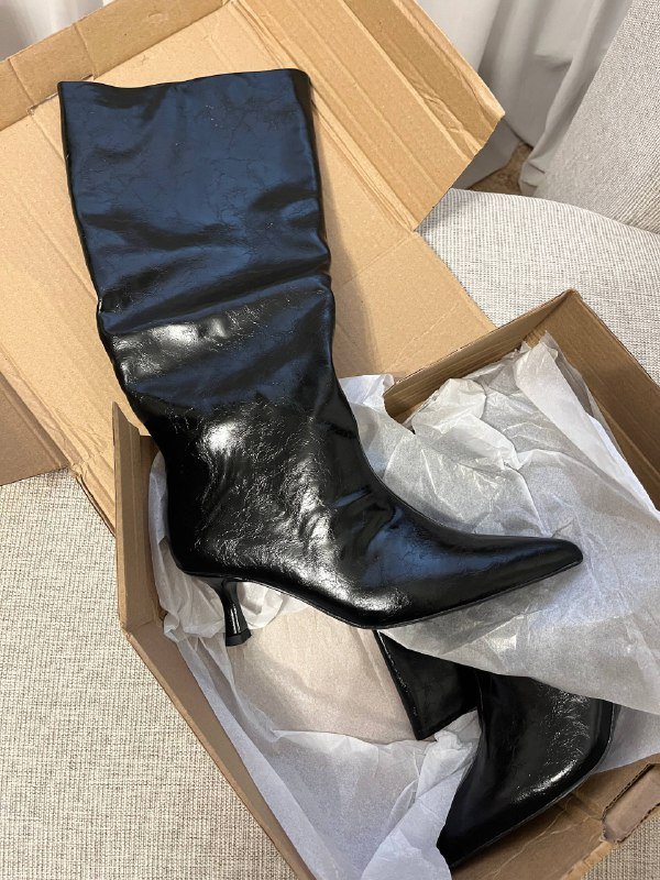 Asos Design сапоги на невысоком каблуке 37 и 38 размеры 3