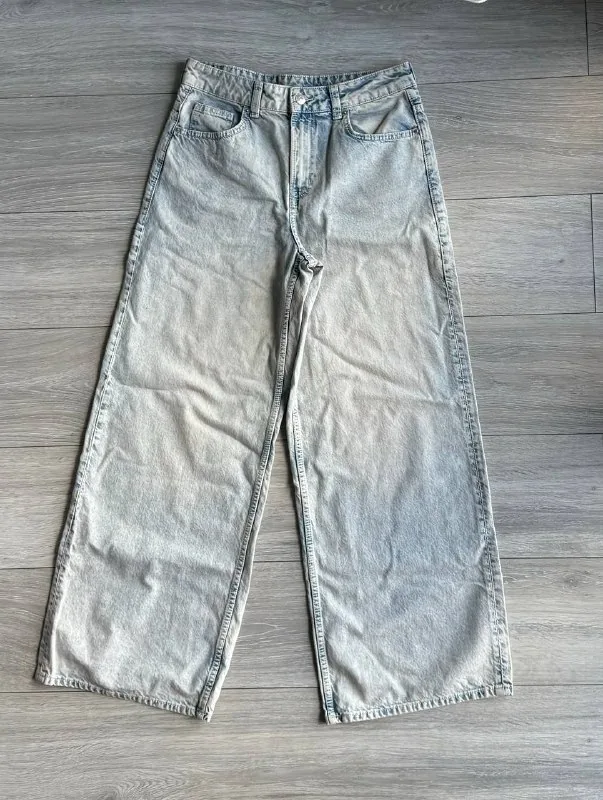 Новые широкие джинсы H&M, размер EUR 36/165 см 1