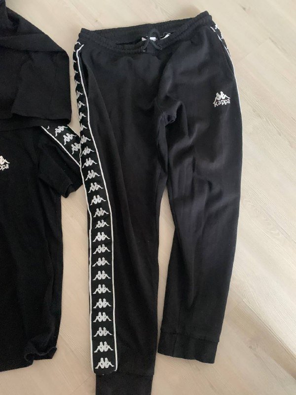 Комплект одежды Kappa футболка, штаны, футболка с длинным рукавом, размер M 2