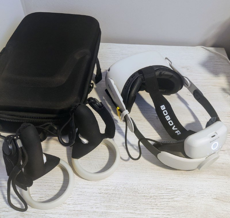 VR шлем Meta Quest 2, контроллер Xbox One, компьютер Acer Veriton, умная лампочка IKEA, набор инструментов 5