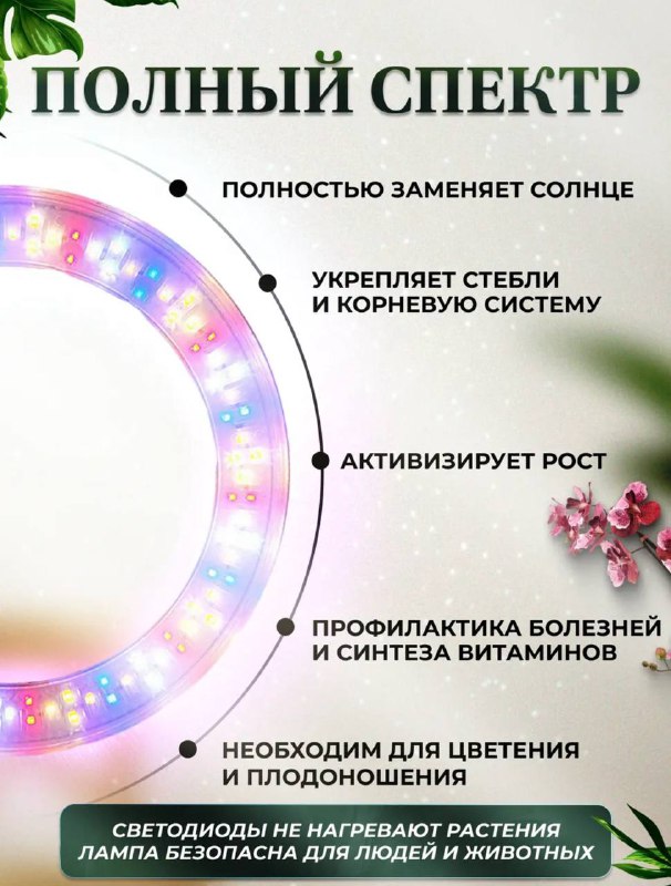 Фитолампа для домашних растений 3