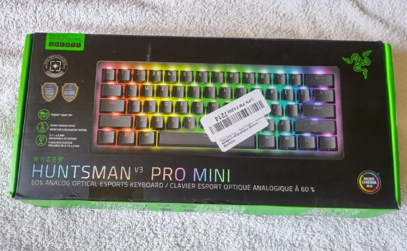 Razer Huntsman V3 Pro Mini клавиатура 1