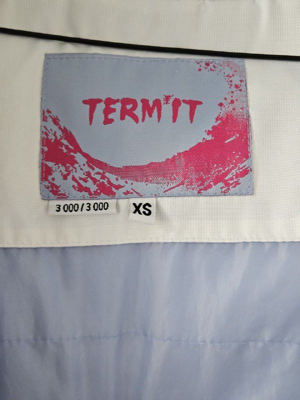 Белая горнолыжная куртка Termit размер XS 2