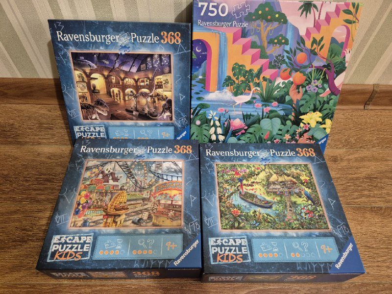 Пазл-квест Ravensburger 368 и 750 элементов