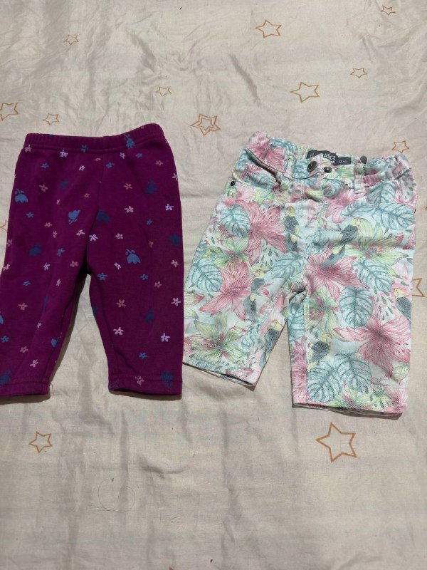 Штаны на 9-12 месяцев, теплые