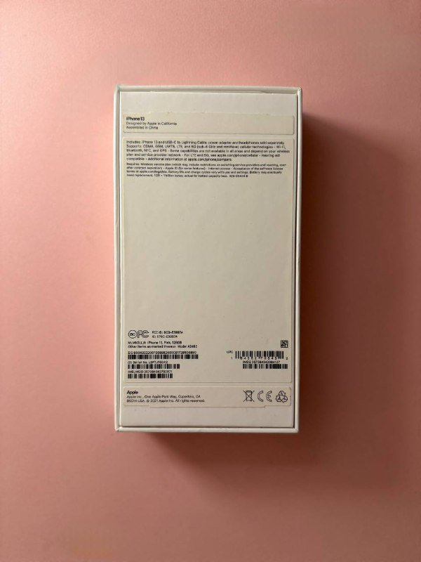 iPhone 13 128 ГБ розовый 5