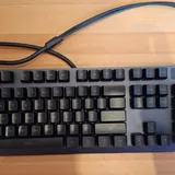 Монитор LG 23MP55D-P, Игровая клавиатура ASUS ROG Strix Scope RX 4