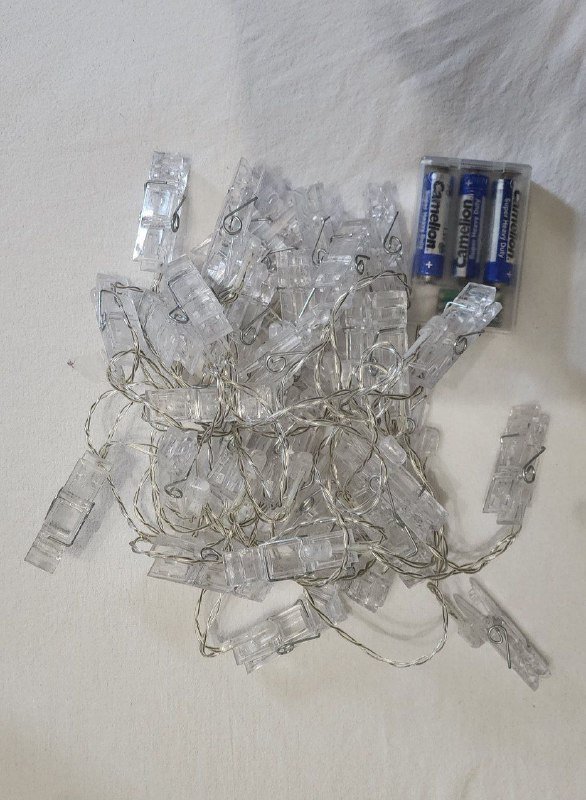 Гирлянда с прищепками 2