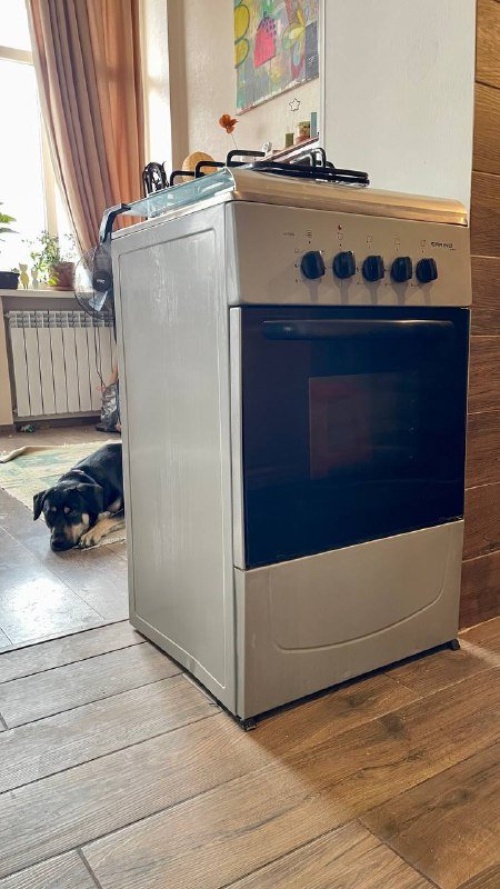 Газовая плита с электрической конфоркой