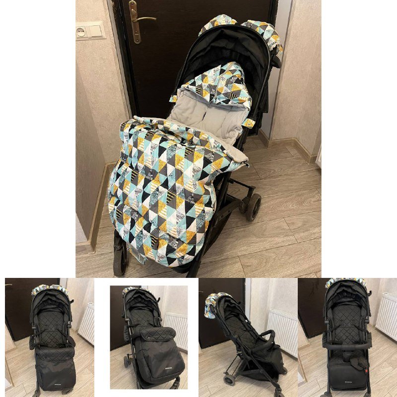 Детская коляска, электромотоцикл, вентилятор, игровой стол, стул для кормления 2