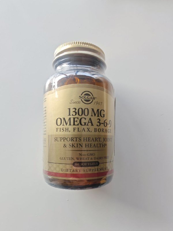 Omega 3-6-9 1300 MG Solgar