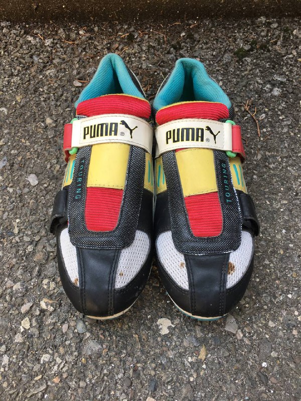 90s Puma Touring Mesh Lite cycling shoes 2