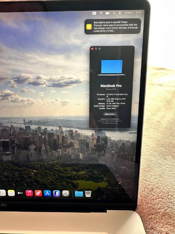 MacBook Pro 16" 2019 Intel i9 32GB RAM 1TB SSD 3